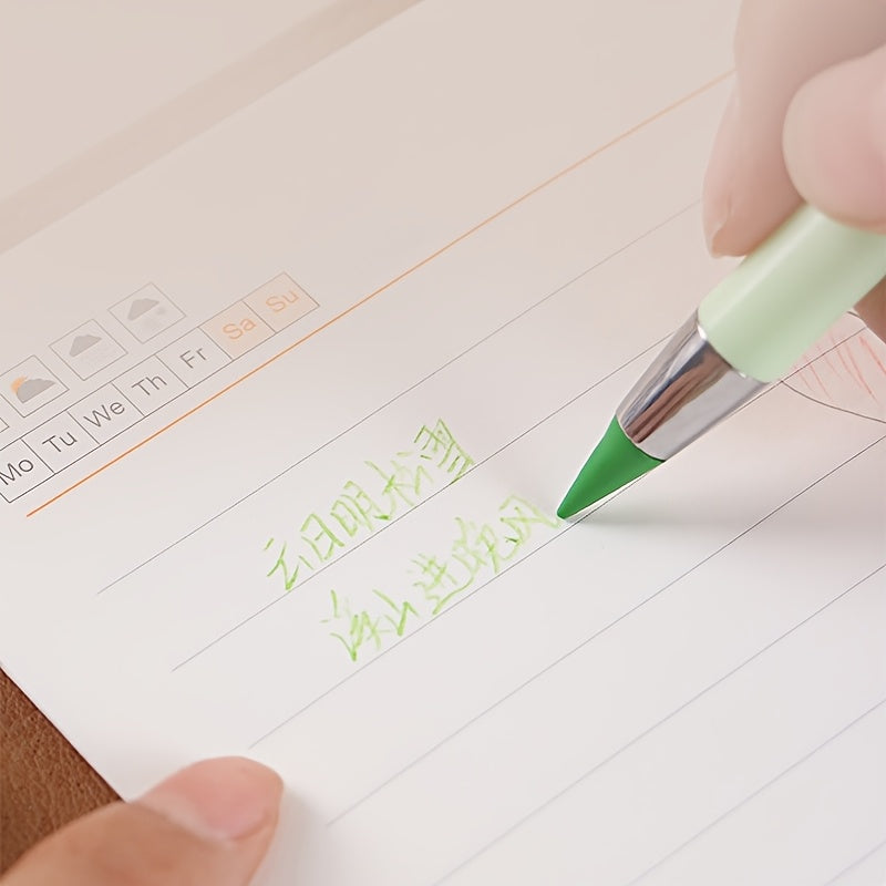 88pcs Set, 22-Color Colored Pencils, Erasable Colored Pencil Set for Long-Lasting Writing, Never-Need-Sharpening Eternal Inkless Pencils for Sketching, Drawing, and School Supplies