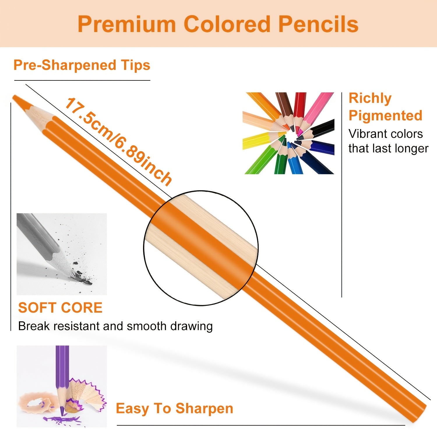 48-Count Professional Watercolor Pencils for Adults • Water-Soluble Colored Art Supplies with Blending & Layering • Wood Case Suitable for Coloring Books, Sketching, Shading • Premium for Artists