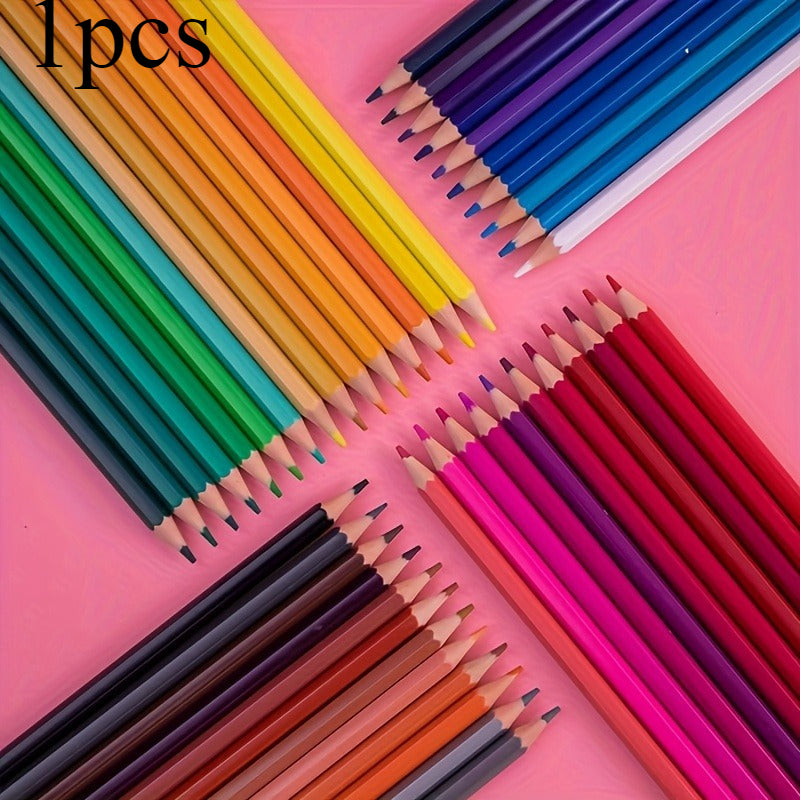 48-color Box of Colored Pencils, High-quality Soft Core Oil-based Pencil Set - Bright and Versatile, Perfect for Artists, Sketching and Illustration Picture Books,