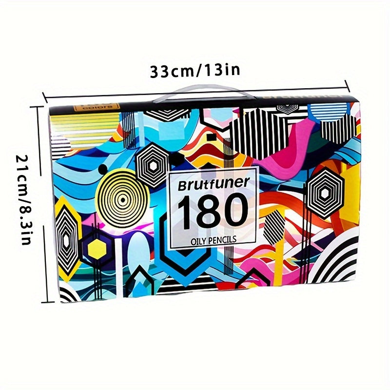 180\u002F120\u002F72\u002F48 Colors Oil-based Colored Pencil Set Professional Painting Graffiti Filling Colored Pencil Art Design School Stationery Art Supplies