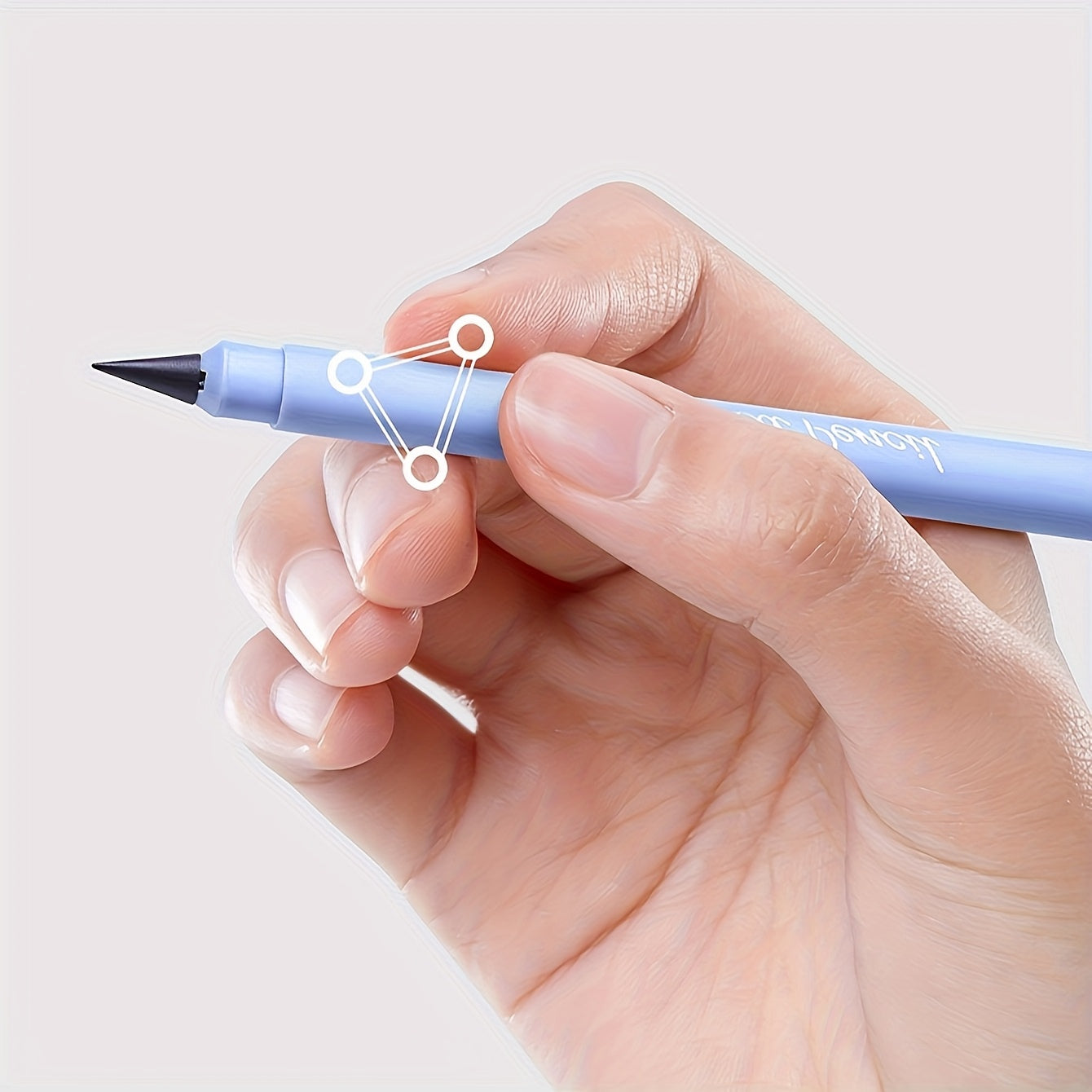 12 erasable eternal color pencil set - Long lasting writing infinite triangular pencil, suitable for students to color, never sharpening eternal inkless pencil, used for sketching and painting